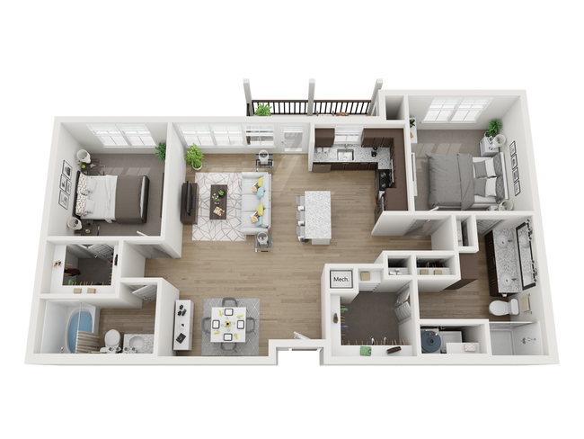 The Venice | B1 7203 floor plan
